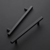 Ravinte Black Cabinet Handles 30 Pack 6-3/10 inch Matte Black