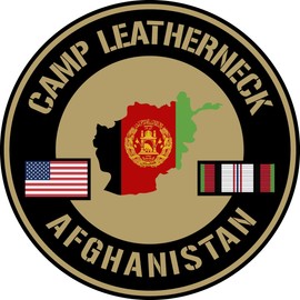 Camp Leatherneck Afghanistan Service Challenge Coin