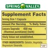 Spring Valley Cascara Sagrada Digestive Health Dietary Supplement 450 mg,