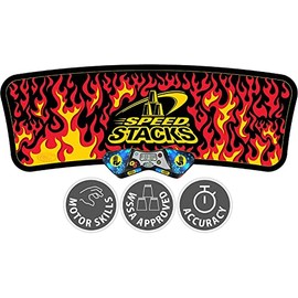 Speed Stacks | G5 Black Flame StackMat (Timer and Mat) | Accuracy to 0.001 Seconds, Batteries Included | Endorsed by Sport Stacking and Cubing associations