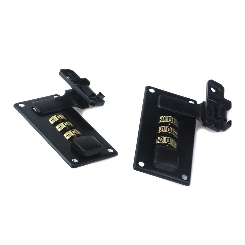 Mewutal 2PCS Luggage Suitcase Combination Lock 3 Digit Combination Password