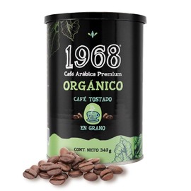 1968 | Café 1968 Orgánico en Grano 340g |Origen Chiapas | Notas a naranja y miel de maple | Tueste Oscuro