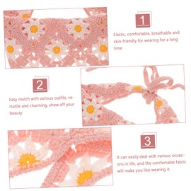 WOONEKY Floral Headbands for Women Elastic Head Scarf Versatile Hair Wrap for Everyday Wear for Festivals Parties and Casual Outfits