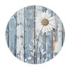 Outdoor Round Tablecloth with Elastic Band, Diameter 44 inches (110