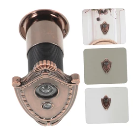 Mipcase Door Peephole Viewer with Bell Privacy Protection for Apartment and Front Doors Easy Install Durable Security for Enhanced Privacy