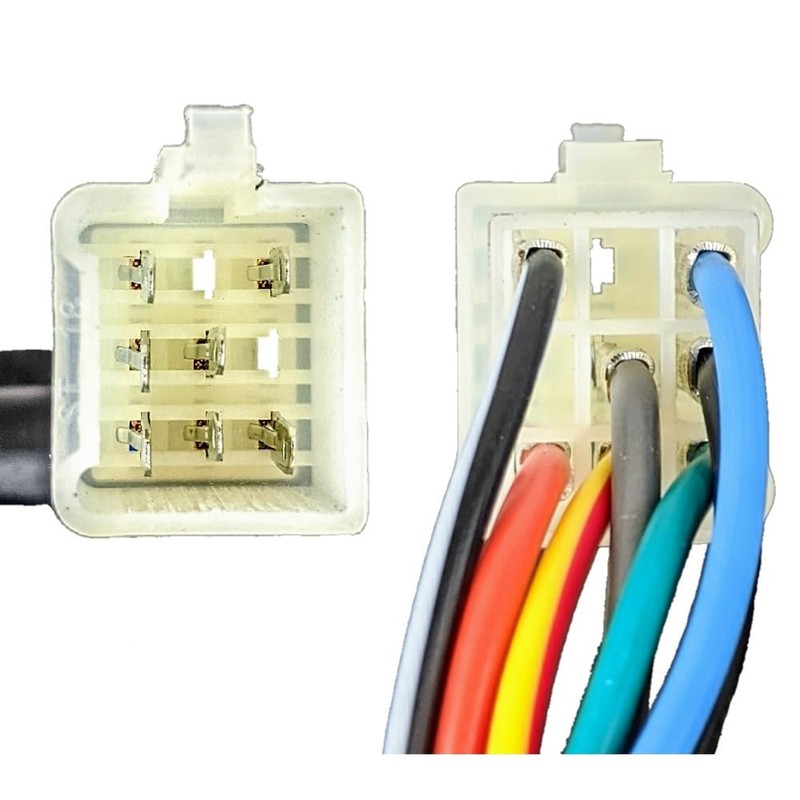 RedCap Only Right Side Handlebar Switch with 7-Wire Harness Pin