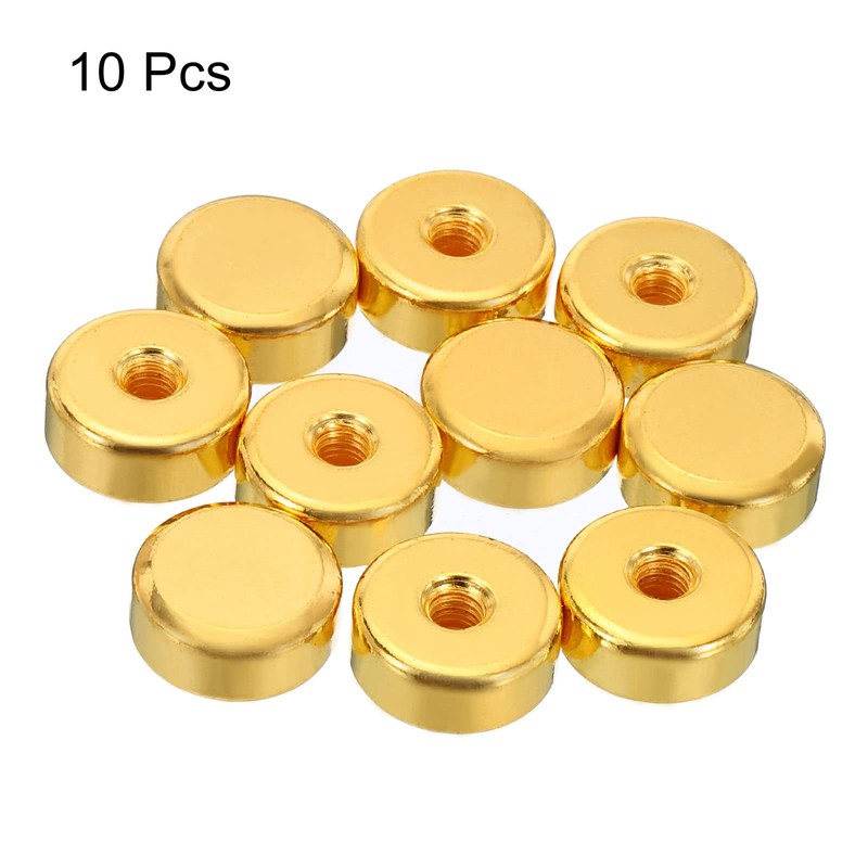 PATIKIL M4x0.7 Cap Nut, 10 Pack Acorn Nut Screw Cap