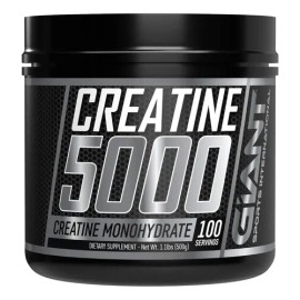 Giant Sport Creatina 5000 Monohydrate 100 Serv Sin Sabor                                                                                              