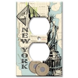 Outlet Cover Wall Plate - New York