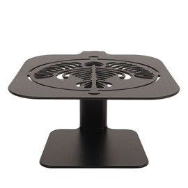 Coffee Weighing Rack Carbon Steel Adjustable Height Waterproof Scale Rod Protection Stand for Coffee Machine Black Latte Pattern