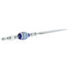 Glass Of Venice Murano Glass Letter Opener - Silver Blue