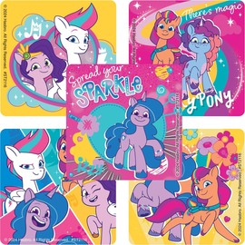 SmileMakers My Little Pony Tell Your Tale Stickers, 2.5 Inches, 100 Count, Multicolor