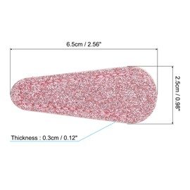 PATIKIL 2.6" x 1" Scissors Sheath, 1 Pcs Colorful Safety Scissors Cover Protector Leather for Sewing Lovers Embroidery Needlework Crewel and Sewing, Pink