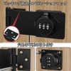 Door Lock, Retrofitted Room Key, 3-Digit Dial, Key Drop-proof, Zinc