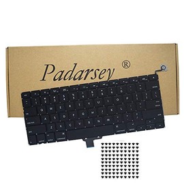 Padarsey New Laptop Replacement Keyboard Compatible for MacBook Pro 13-inch A1278 2008 2009 2010 2011 2012 2013 2014 2015 Year with 80Pce Keyboard Screws