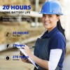 Cuzabe Ear Plugs Bluetooth Headphones for Work, Neckband Wireless Earbuds,