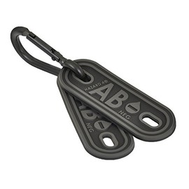 Hazard 4 Blood Type Lacer 2-Pack (AB Negative) - Black