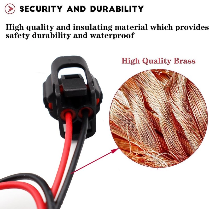 Windshield Washer Pump Connector Pigtail Compatible with Nissan Altima Rogue