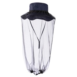Mens Wide Brim Detachable Net Mesh Veil Sun Hat M/L UV Protection Boonie Bucket Sunhat Summer Beach Golf Hiking Safari Outdoor Fishing Garden SPF 50 Navy Blue 56-59cm