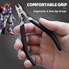 MOSSCO Model Nippers, Ultra-thin Single-edge Nippers for Advancers Repair Plastic