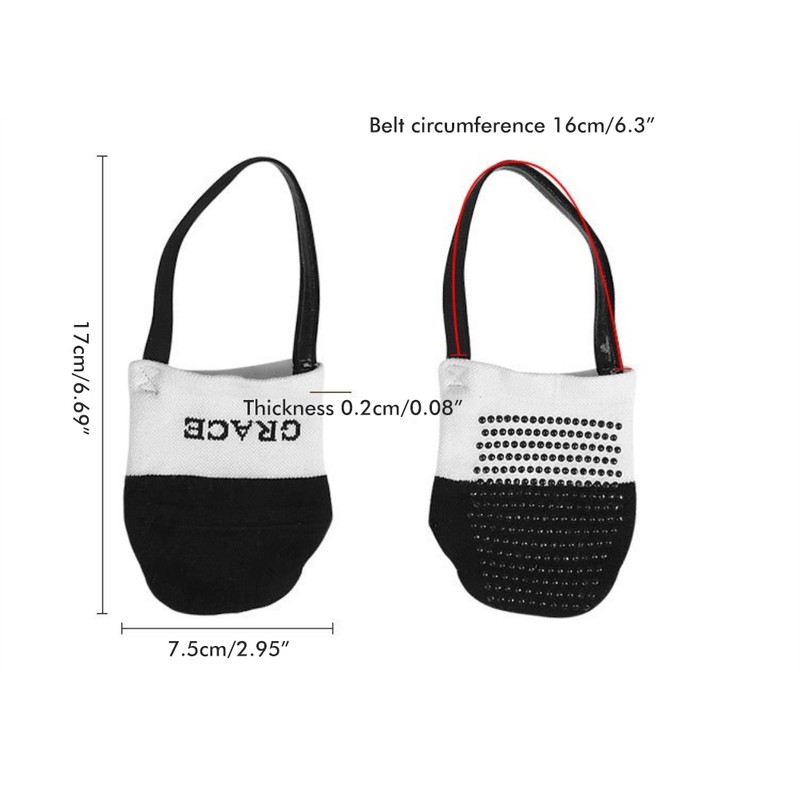 Slingback Yoga Socks Invisible Half Socks with Sling Back Sweat