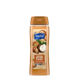 Suave Essentials Body Wash, Creamy Cocoa Butter & Shea 18 oz Pack of 2 - Original Formula in Clear Bottle Cleansing Skincare