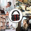 Industrial Earmuffs Noise Blocking Hearing Protection Size Adjustable Folding Ear