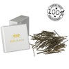 HAARallerliebst Hair Clips (50 Pieces | Gold | 5 cm)
