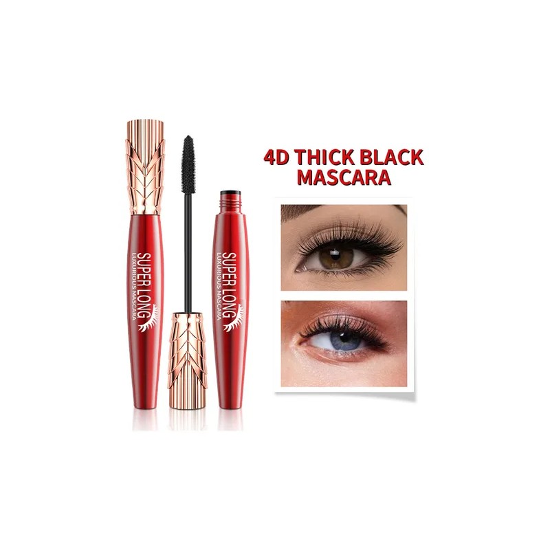 Máscara De Maquillaje M Black Para Pestañas Largas Y Rizadas