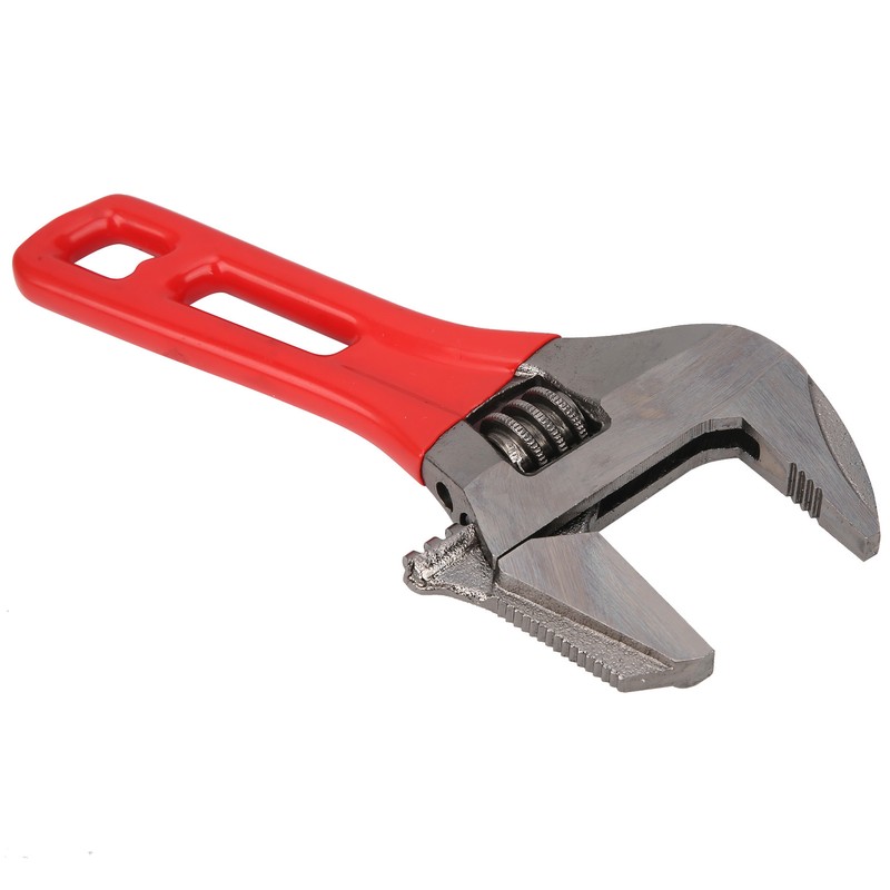 34mm Wide Jaw Adjustable Wrench Dual Purpose Portable Pipe Spanner