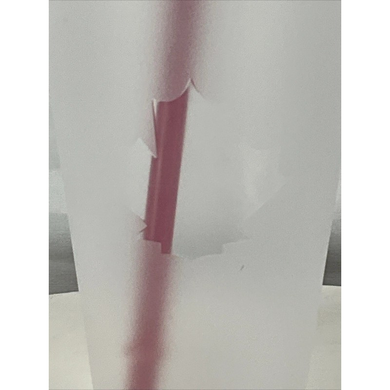 Tim Horton’s Canada Cold Beverage Plastic Clear Reusable Cup W/