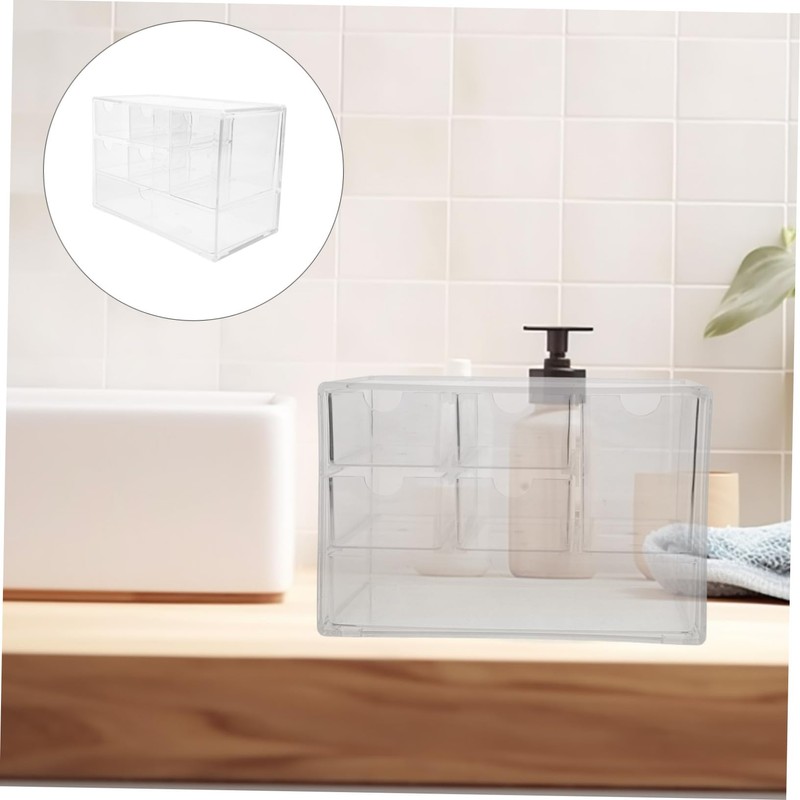 CAXUSD Storage Box for Kitchen Wardrobe Office Drawer Dividers Small