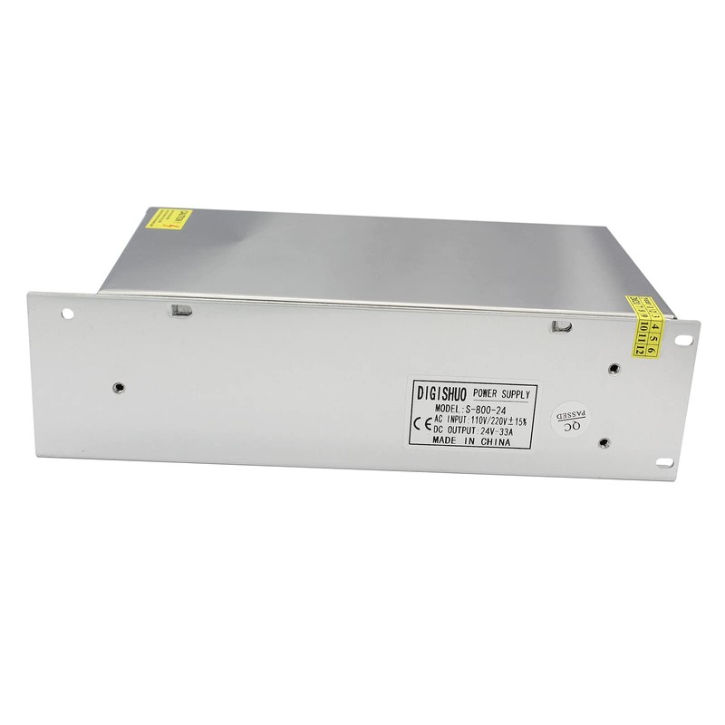 DIGISHUO DC 24V 33A 800W Power Supply Adapter Transformer Switch