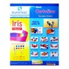 Euromac - Block Cartulina Iris Tamaño Carta 10 Colores Contenido