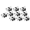 10pcs Mini Panda Plush Toy Soft Cute Tiny Panda Doll