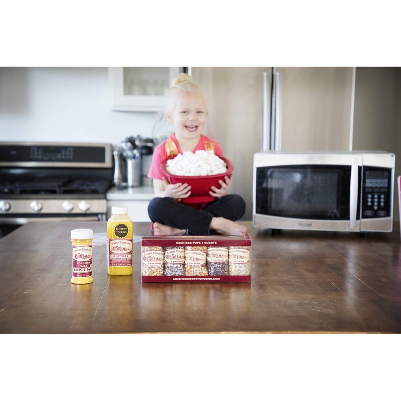 Amish Country Popcorn | 4 Ounce Variety Kernel Gift Set