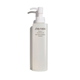 Shiseido Perfect Cleansing Oil - 300 mL - Lightweight Daily Cleanser for Soft, Dewy Skin - Removes Waterproof Makeup, Dirt & Impurities