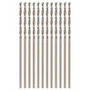 sourcing map 12pcs Cobalt Drill Bit, #58 0.042" HSS-CO Aircraft
