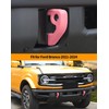 Hoolcar Front Bumper Tow Hook Covers Rubber Tow Hook Sleeve