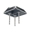bima Quadro 971596 Overrun Support Steel Anthracite 180 x 180