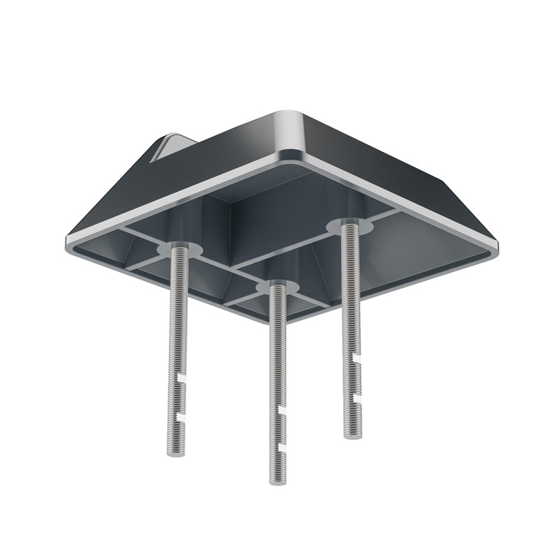 bima Quadro 971596 Overrun Support Steel Anthracite 180 x 180