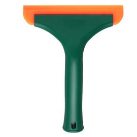 HARFINGTON Squeegee 6 Inch Length Auto Water Blade Shower Squeegee with Non-Slip Handle for Windshield Window Cleaner Glass Door, Deep Green