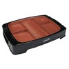Brentwood Electric Indoor Grill Non-Stick Copper Coating, Multi-Portion, Black
