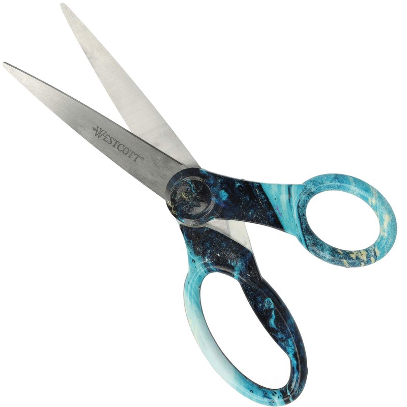 Westcott Pouring Art and Marble Effect Scissors - Universal Scissors