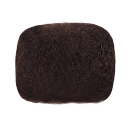 Orientfashion Afro Kinky Human Hair Light Brown Dreadlocks Curly 10cm Wig