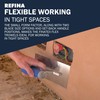 REFINA FINATEX Flex Midget Plastering Trowel for Tight Spaces -