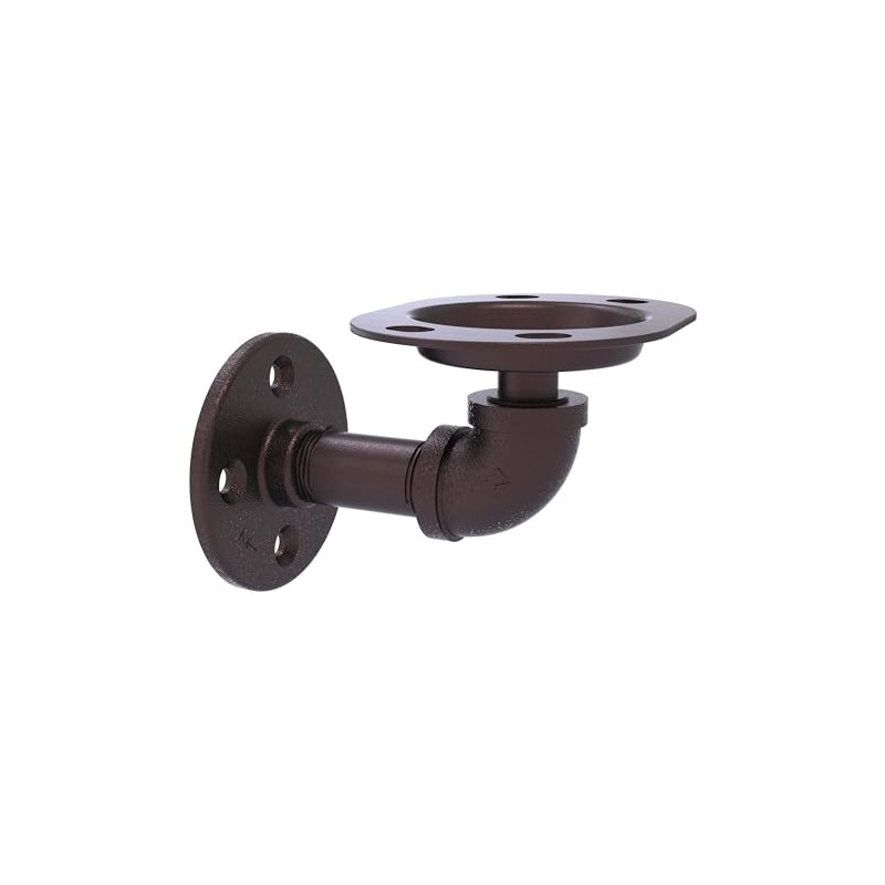 Allied Brass P-650-WTH-ABZ Pipeline Collection Wall Mounted Toothbrush Holder, Antique