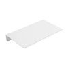 JOOM White Metal Wall Floating Shelf - Metal Wall Shelf,