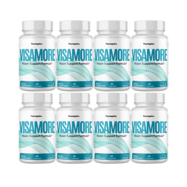 pharmagetics Visamore - Vision Support Supplement For Eye Health Formula