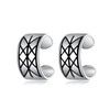 Norse Viking Runes Earrings for Men Women 925 Sterling Silver
